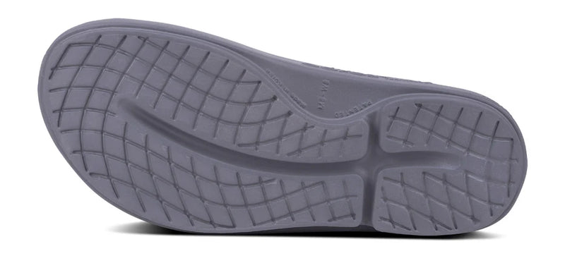 Oofos Ooahh Slate Sandal 6