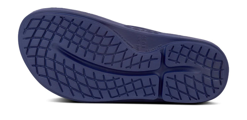 Oofos Ooriginal Navy Sandal 7