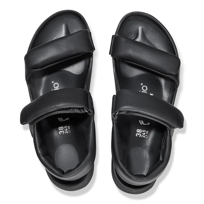 Papillio Theda Black Leather Women's by Birkenstock 3