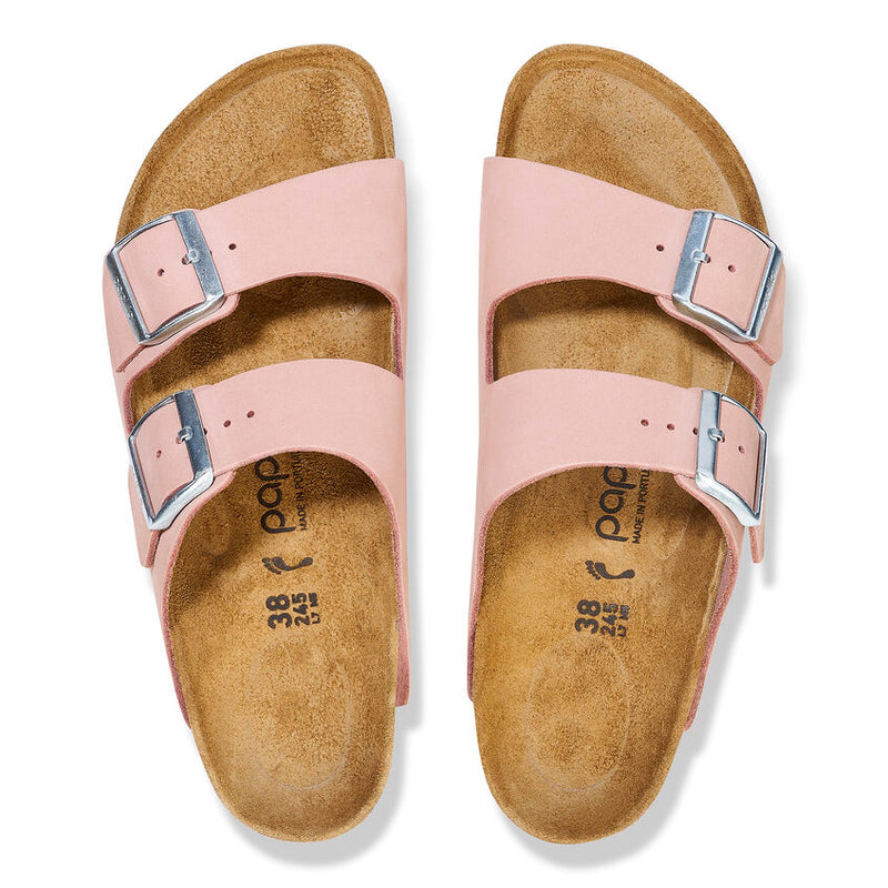 Papillio by Birkenstock Arizona Platform Soft Pink Sandal 3