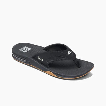 Reef Fanning Black Silver Men's Sandal  6