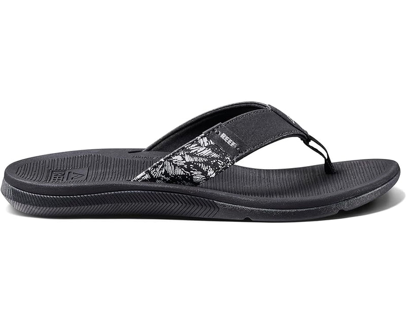 Reef Santa Ana Black White Women's Sandal 2