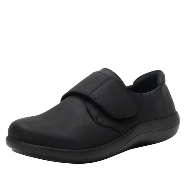 Alegria Spright Black Nubuck Women's