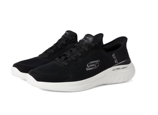 Skechers Slip-ins Bounder 2.0 Emerged Black White Men's