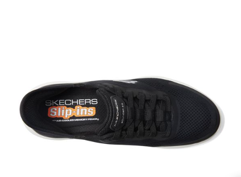 Skechers Slip-ins Bounder 2.0 Emerged Black White Men's