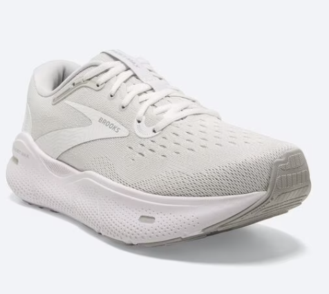 Brooks Ghost Max White Silver Women's