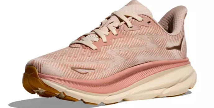 Hoka Clifton 9 Sandstone Cream Women's 2