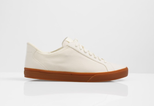 Kizik Irvine Pristine Gum Canvas Slip On