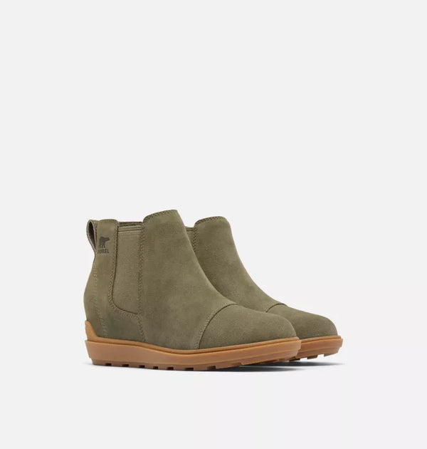 Sorel Evie II Chelsea Boot Stone Green Gum Women's 1