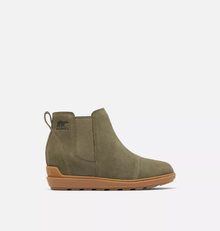 Sorel Evie II Chelsea Boot Stone Green Gum Women's 2