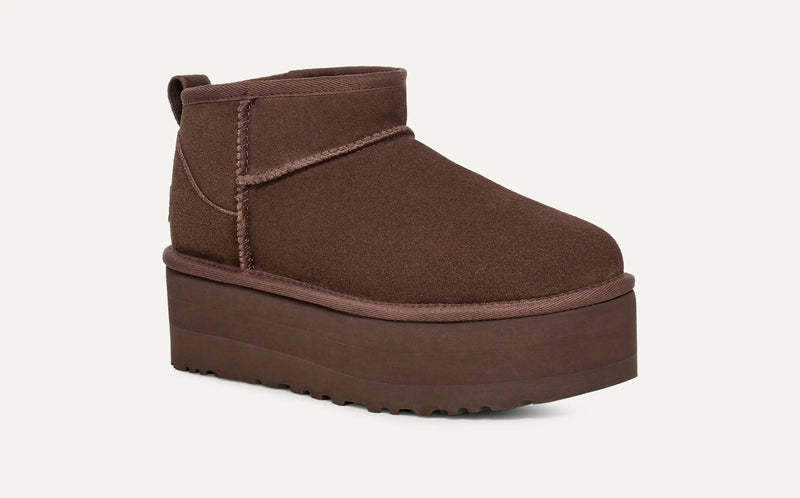 UGG Classic Ultra Mini Platform Burnt Cedar Women's 2