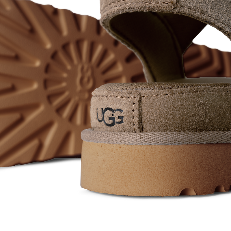 UGG Goldenstar Sandal Smoke Plume Women's 5