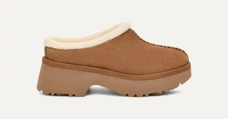 UGG New Heights Cozy Clog Chestnut Women's  1