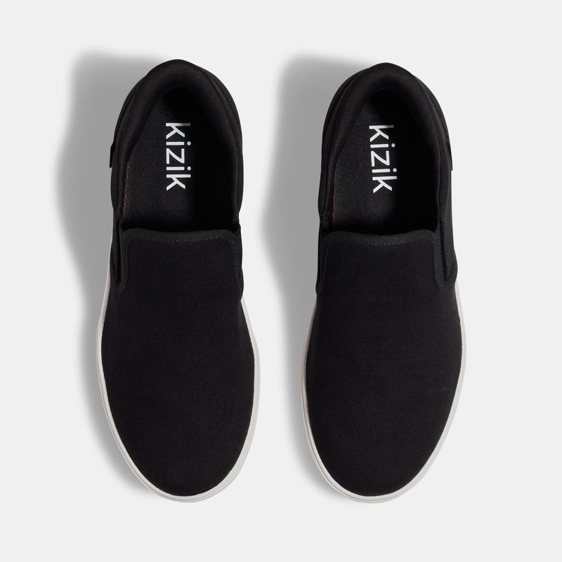 Kizik Venice Black Hands Free Slip on  3