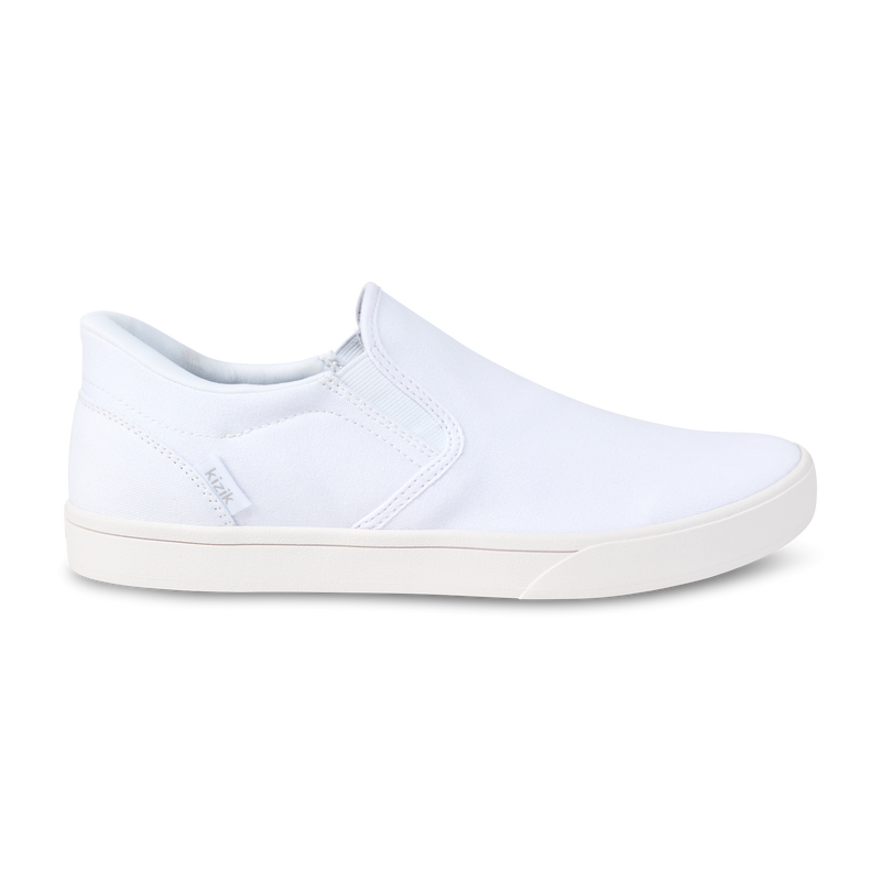 Kizik Venice White Hands Free Slip on  3