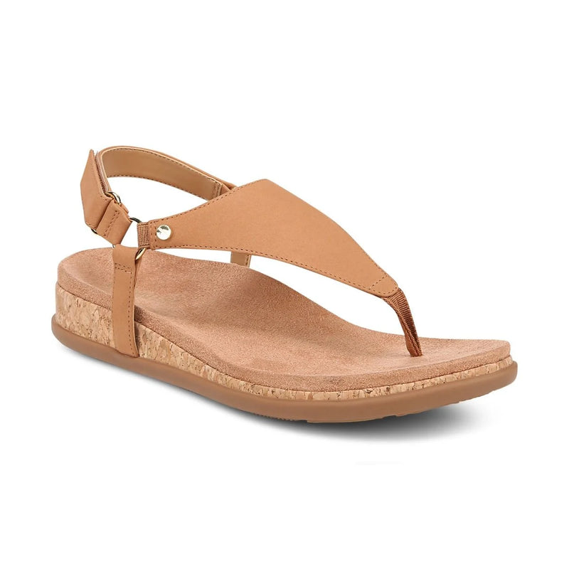 Vionic Kirra II Camel Nubuck Women's Sandal 1