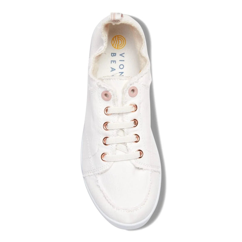 Vionic Pismo Cream Sneaker Women's 5