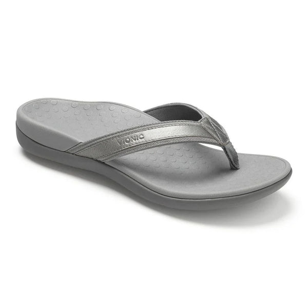 Vionic Tide Pewter Metallic Women's Sandal 1