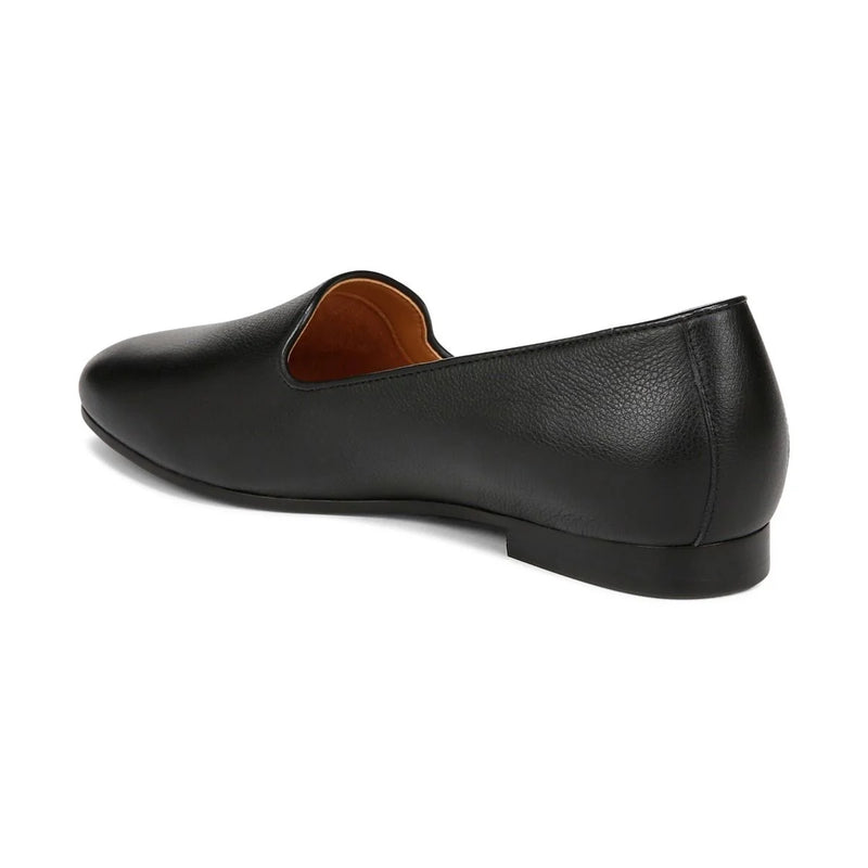 Vionic Willa II Black Leather Flat Women's 6