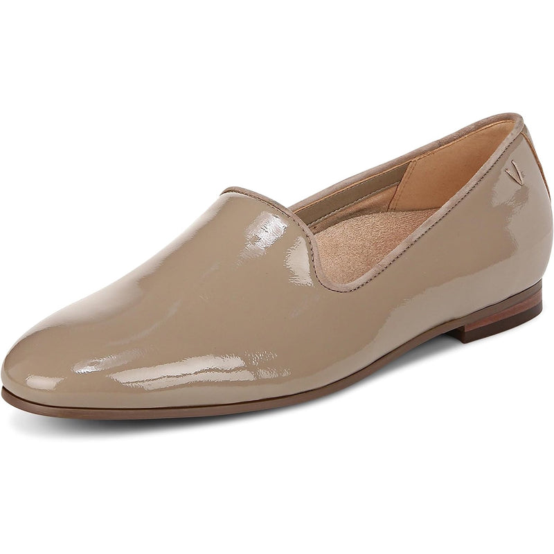 Vionic Willa II Taupe Patent Flat Women's 3