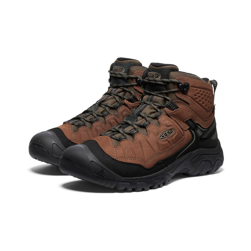 Keen Targhee 4 Mid Waterproof Bison Brindle Men's 6