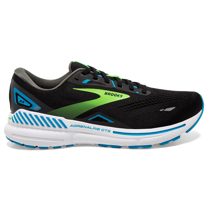 Brooks Adrenaline GTS 23 Black Hawaiian Ocean Green Men's