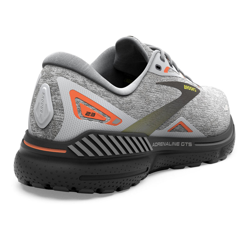 Brooks Adrenaline GTS 23 Oyster Black Orange Men's