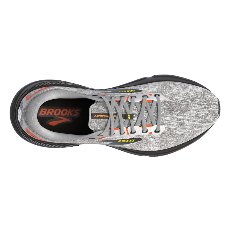 Brooks Adrenaline GTS 23 Oyster Black Orange Men's