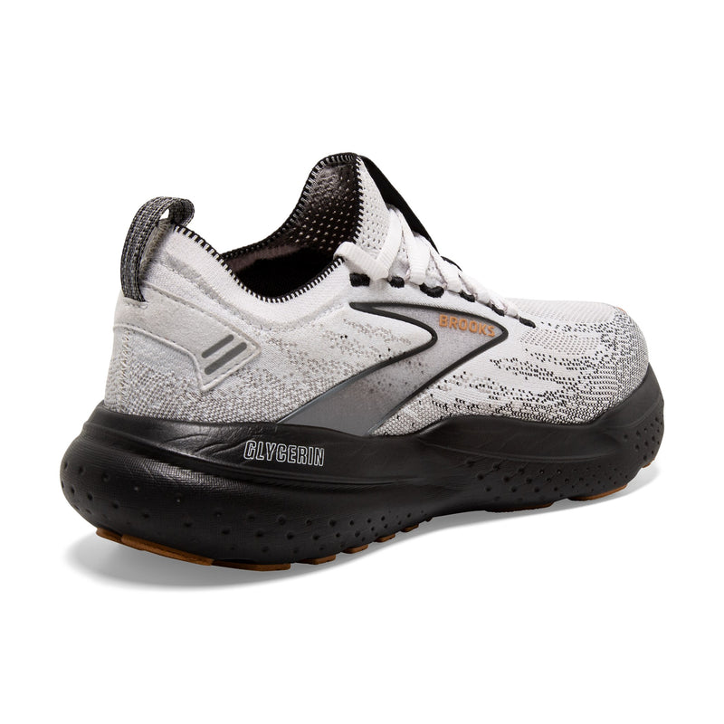 Brooks Glycerin StealthFit 21 White Grey Black Men's 1