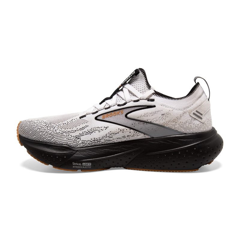 Brooks Glycerin StealthFit 21 White Grey Black Men's 4