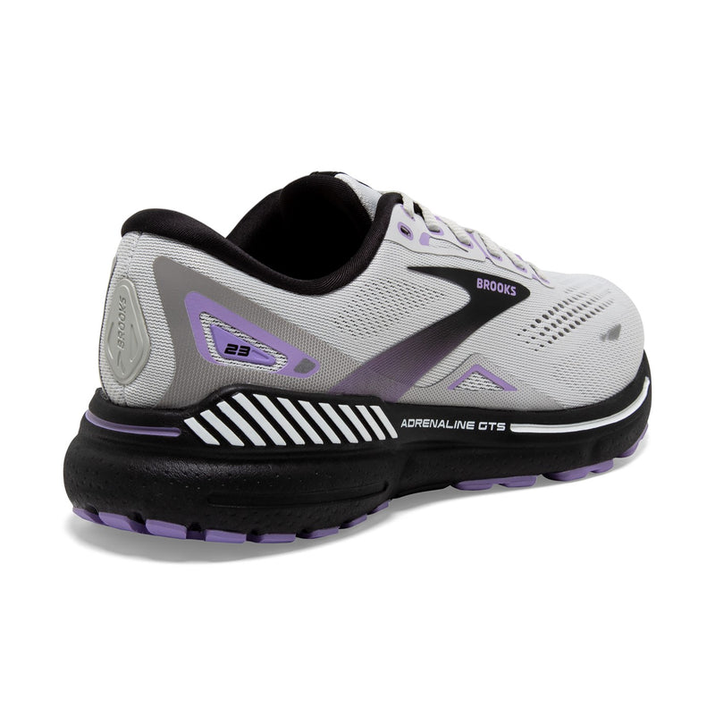 Brooks Adrenaline GTS 23 Grey Black Purple Women's