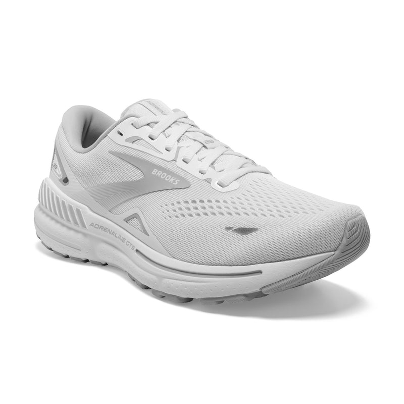 Brooks Adrenaline GTS 23 White Oyster Silver Women's