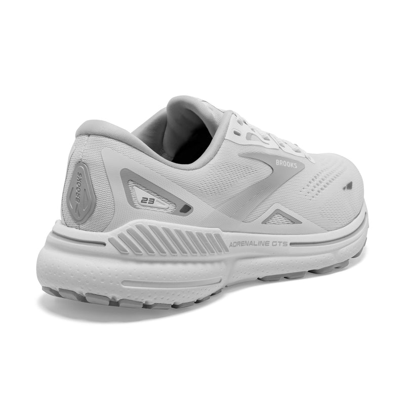 Brooks Adrenaline GTS 23 White Oyster Silver Women's