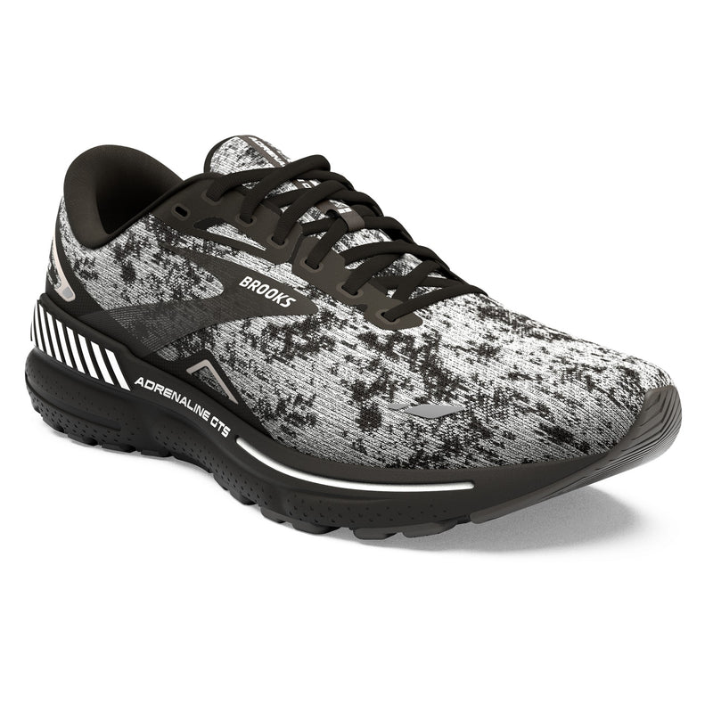 Brooks Adrenaline GTS 23 White Grey Black Men's