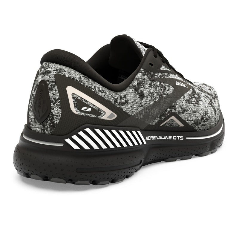 Brooks Adrenaline GTS 23 White Grey Black Men's