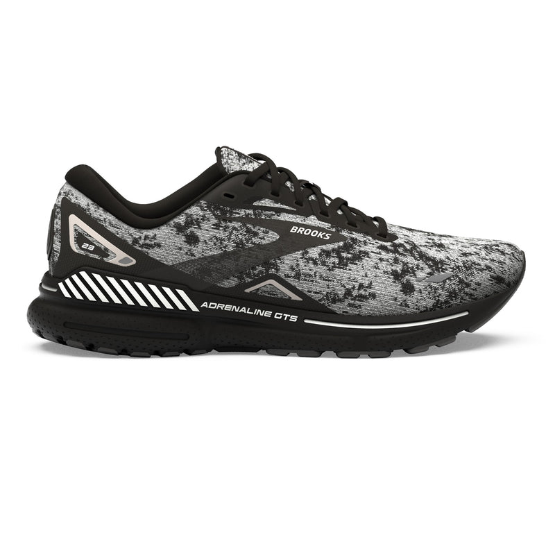 Brooks Adrenaline GTS 23 White Grey Black Men's