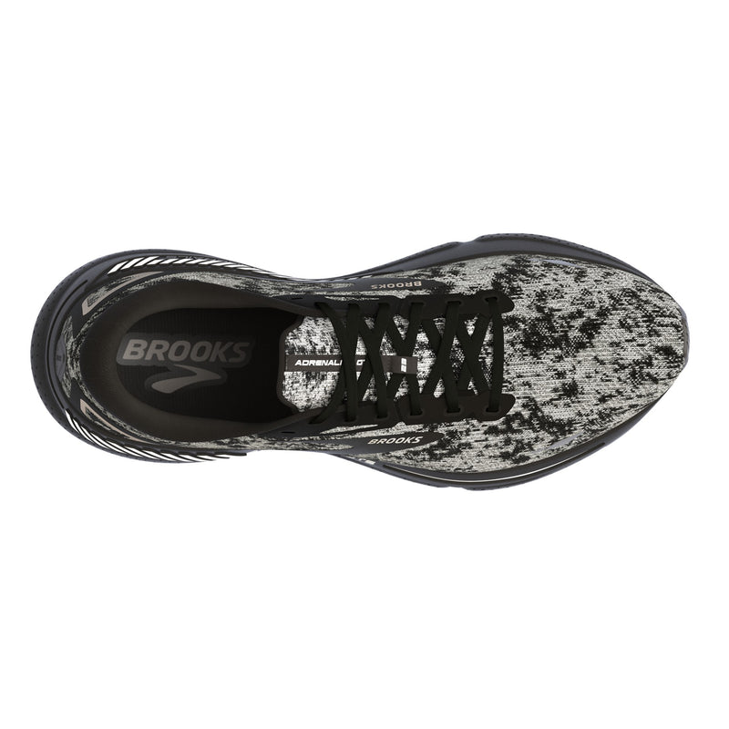 Brooks Adrenaline GTS 23 White Grey Black Men's