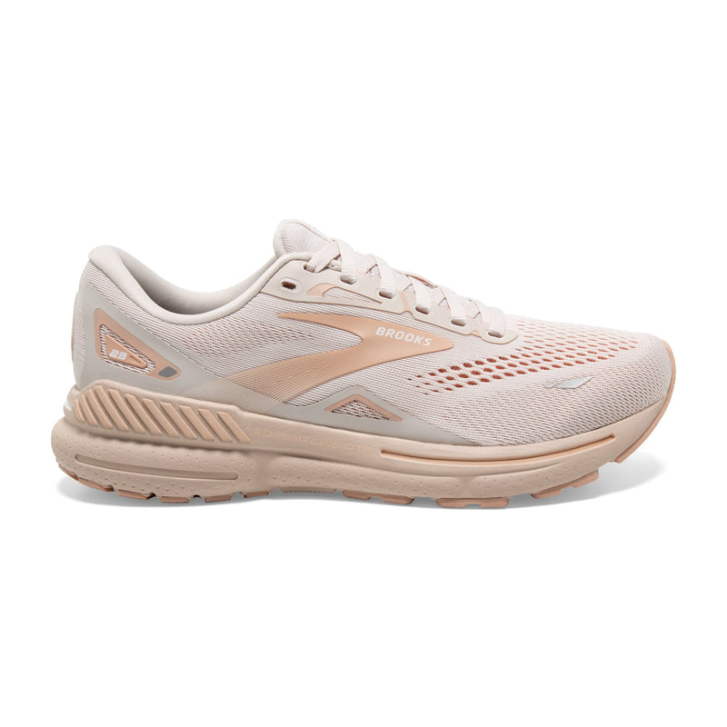 Brooks Adrenaline GTS 23 Crystal Grey Villa White Women's 2