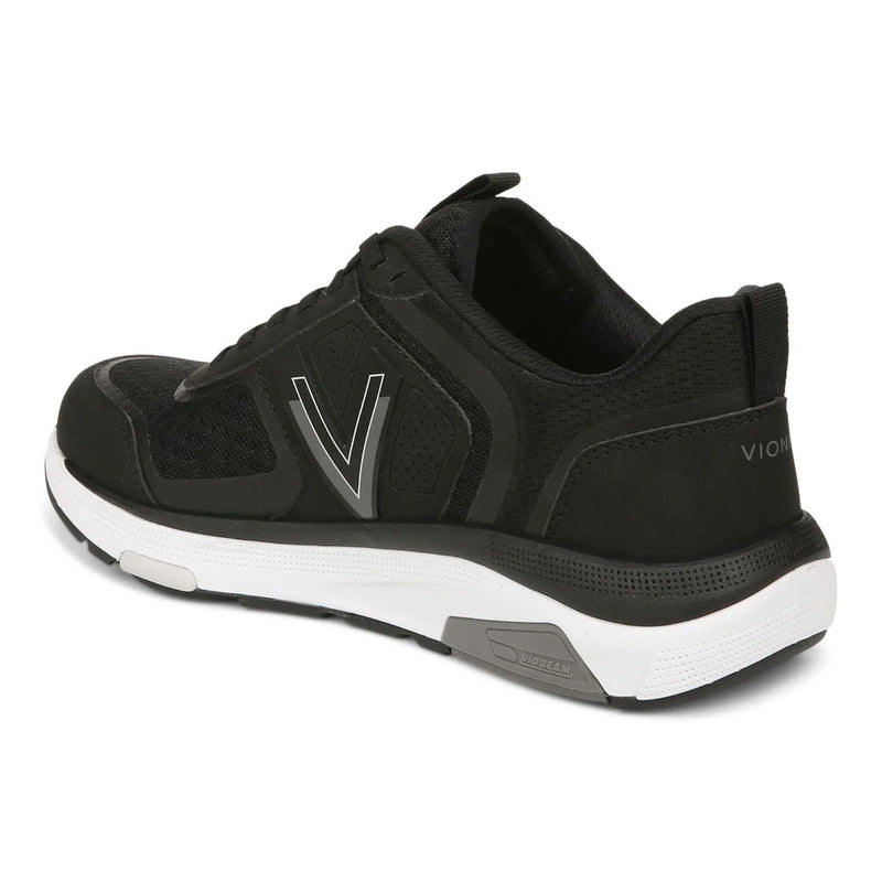 Vionic Walk Strider Walking Shoe Black Charcoal Women's