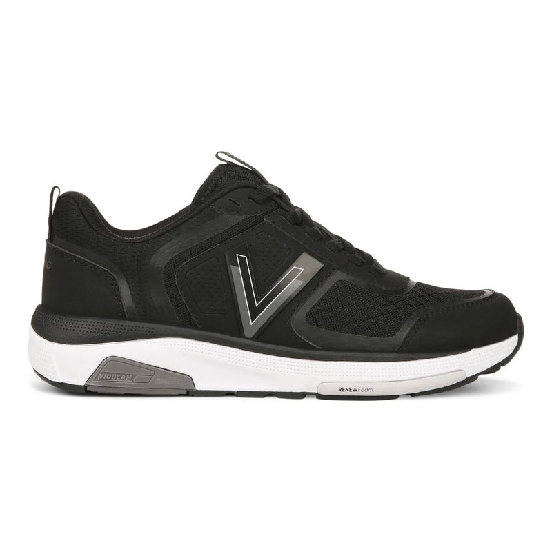 Vionic Walk Strider Walking Shoe Black Charcoal Women's