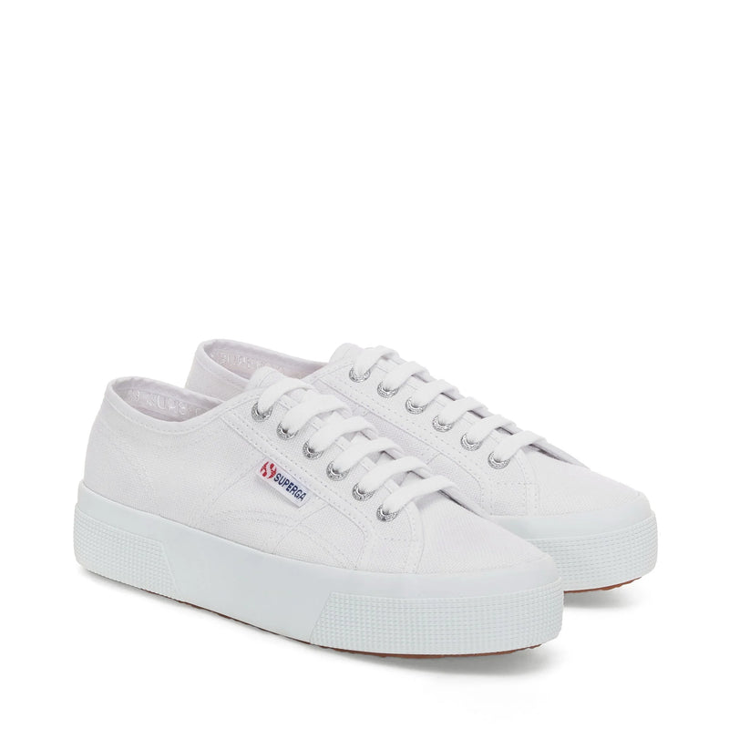 Superga 2740 Platform Sneakers White Women's