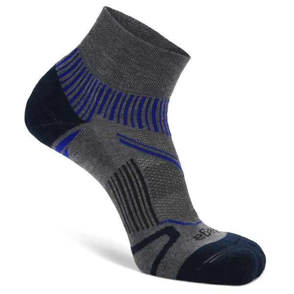 Balega Enduro Quarter Grey Ink Socks 