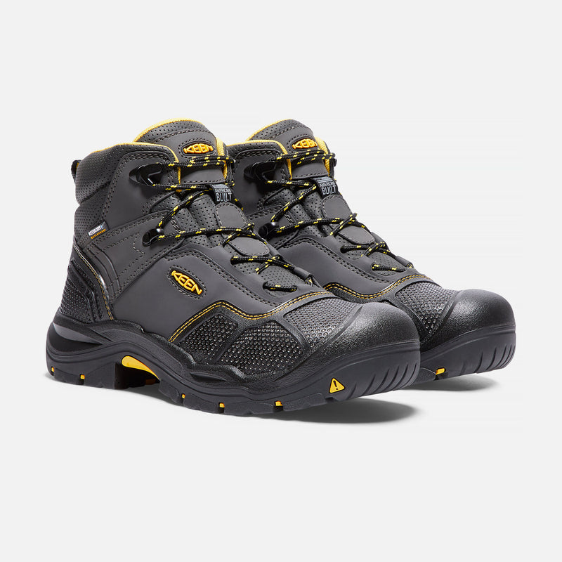 KEEN UTILITY Keen Logandale Waterproof Safety Toe Raven Black