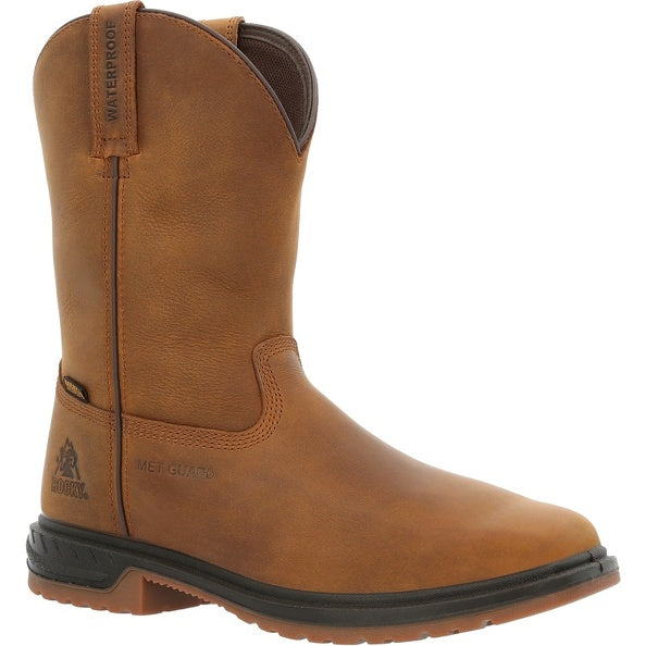 Rocky Worksmart Met Guard Comp Toe Waterproof Western Boot 