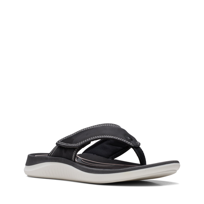 Clarks Glide Post Black Women's