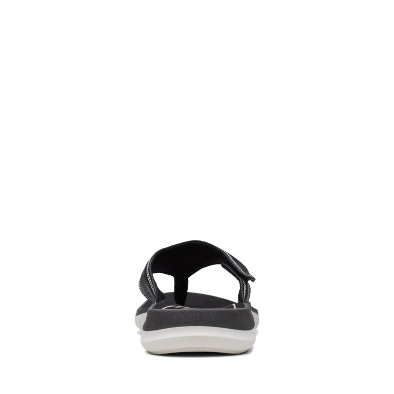 Clarks Glide Post Black Women's