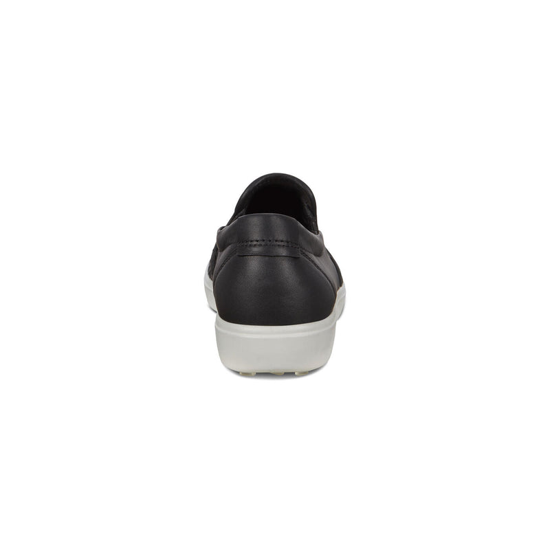 Ecco Soft 7 Woven Slip On 2 Black