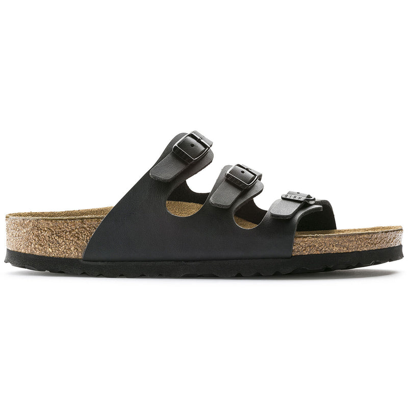 Birkenstock Florida Black Soft Footbed