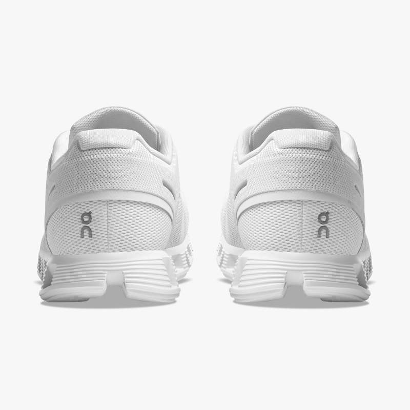 On Cloud 5 All White Mens