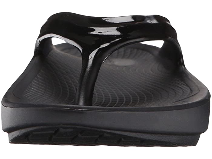 OOFOS Women's OOLALA Sandal Black